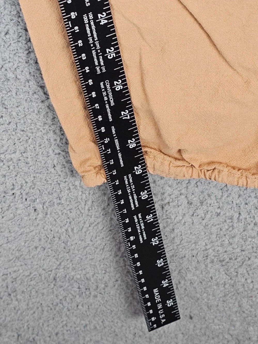 SKIMS Women's Cargo Jogger Pants in Tan - Picture 5 of 9